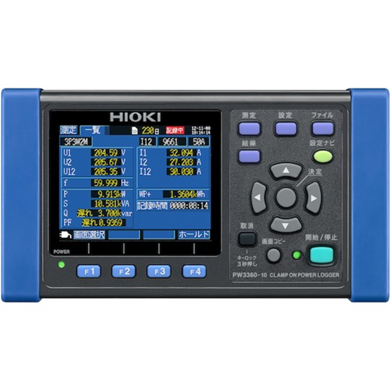 HIOKI クランプオンパワーロガー 1台（ご注文単位1台）【直送品】