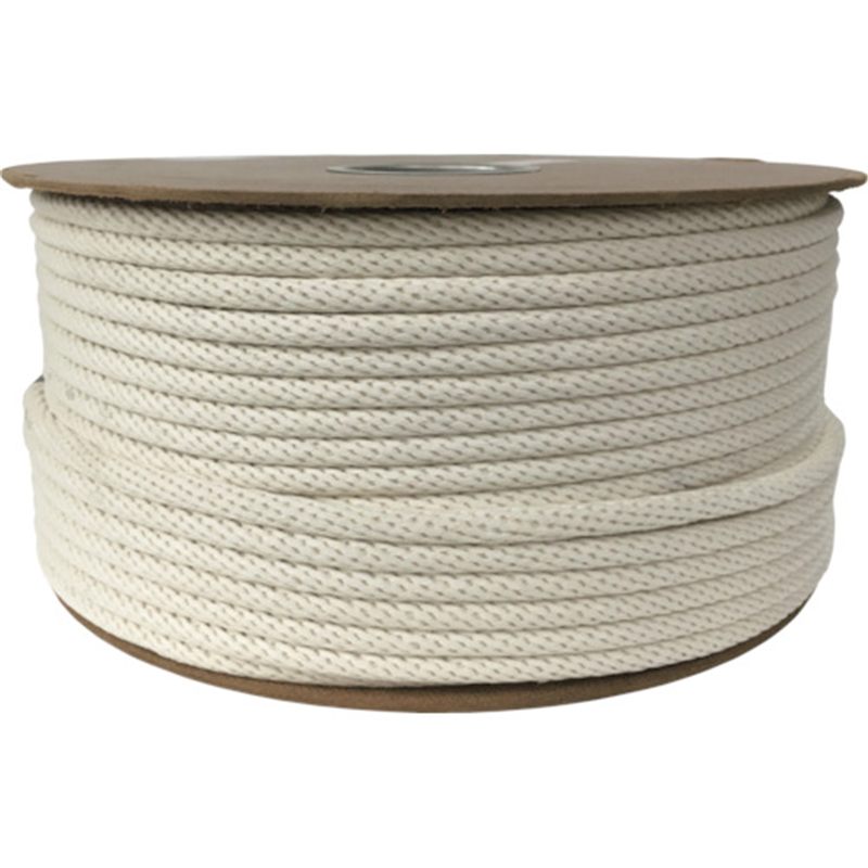 ユタカメイク ロープ 綿金剛打ロープドラム巻 9φ×1m 1巻（ご注文単位150巻）【直送品】