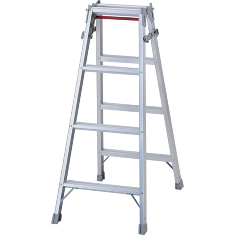 ハセガワ アルミはしご兼用脚立 標準タイプ ワンタッチバー RDー12(10928) 1台（ご注文単位1台）【直送品】