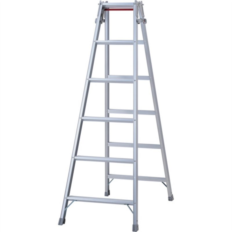 ハセガワ アルミはしご兼用脚立 標準タイプ ワンタッチバー RDー18(10930) 1台（ご注文単位1台）【直送品】