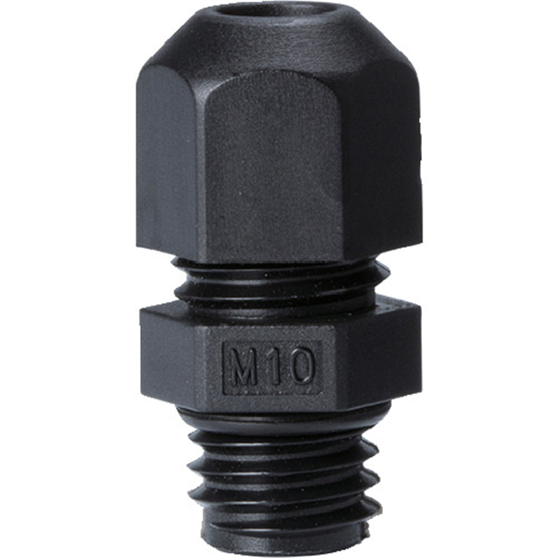 タカチ Mネジケーブルグランド 低価格タイプ ブラック 1個（ご注文単位1個）【直送品】