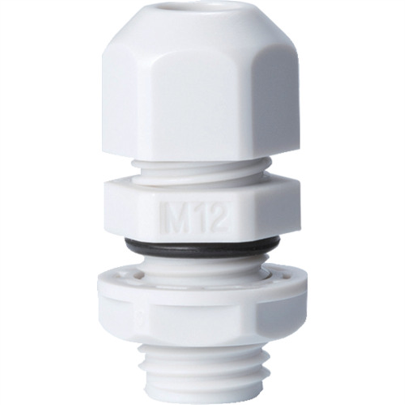 タカチ Mネジケーブルグランド 低価格タイプ ライトグレー 1個（ご注文単位1個）【直送品】