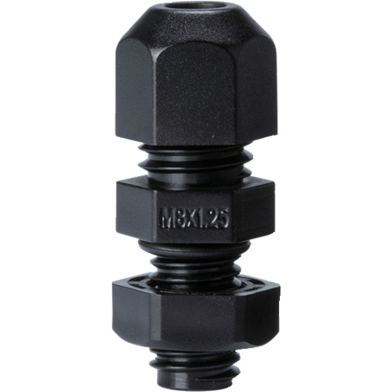 タカチ Mネジケーブルグランド 低価格タイプ ブラック 1個（ご注文単位1個）【直送品】