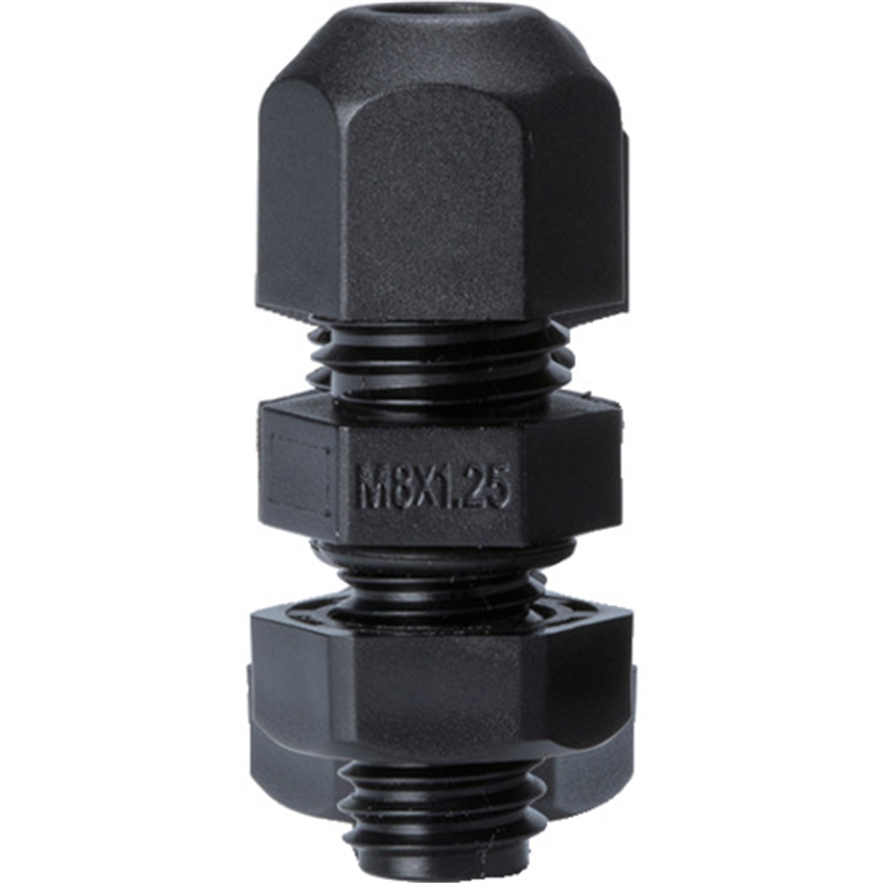 タカチ Mネジケーブルグランド 低価格タイプ ブラック 1個（ご注文単位1個）【直送品】