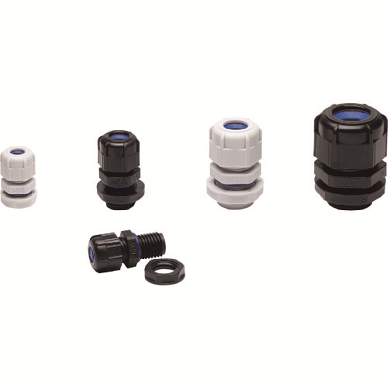 タカチ 耐候性Mネジケーブルグランド ブラック 1個（ご注文単位1個）【直送品】