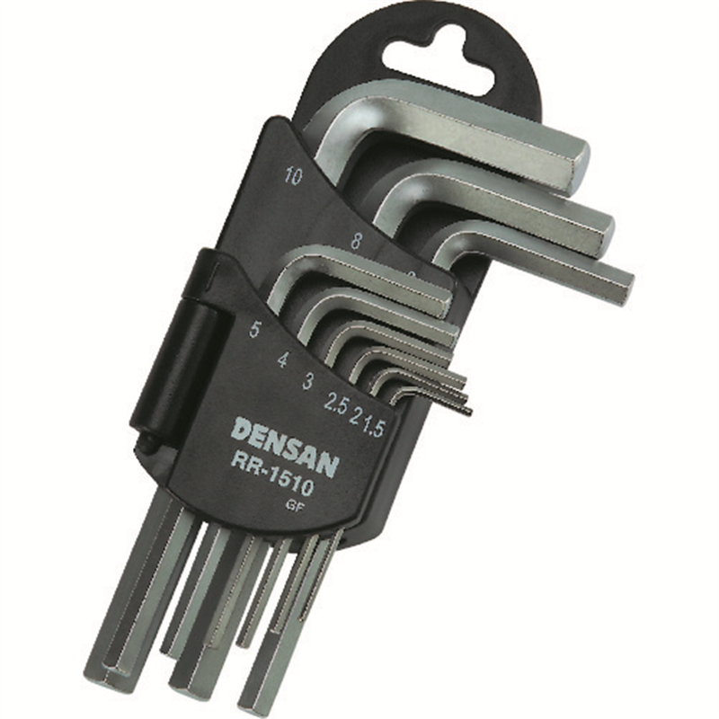 DENSAN 六角レンチセット 1個（ご注文単位1個）【直送品】