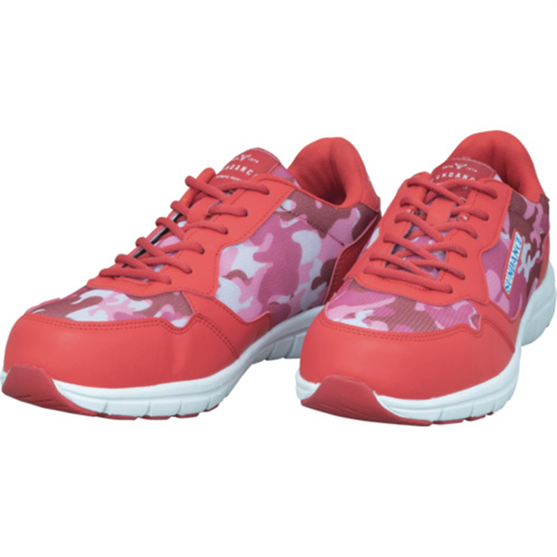 サンダンス RS-01 軽量メッシュセーフティー レッドCAMO 26.5cm 1足（ご注文単位1足）【直送品】