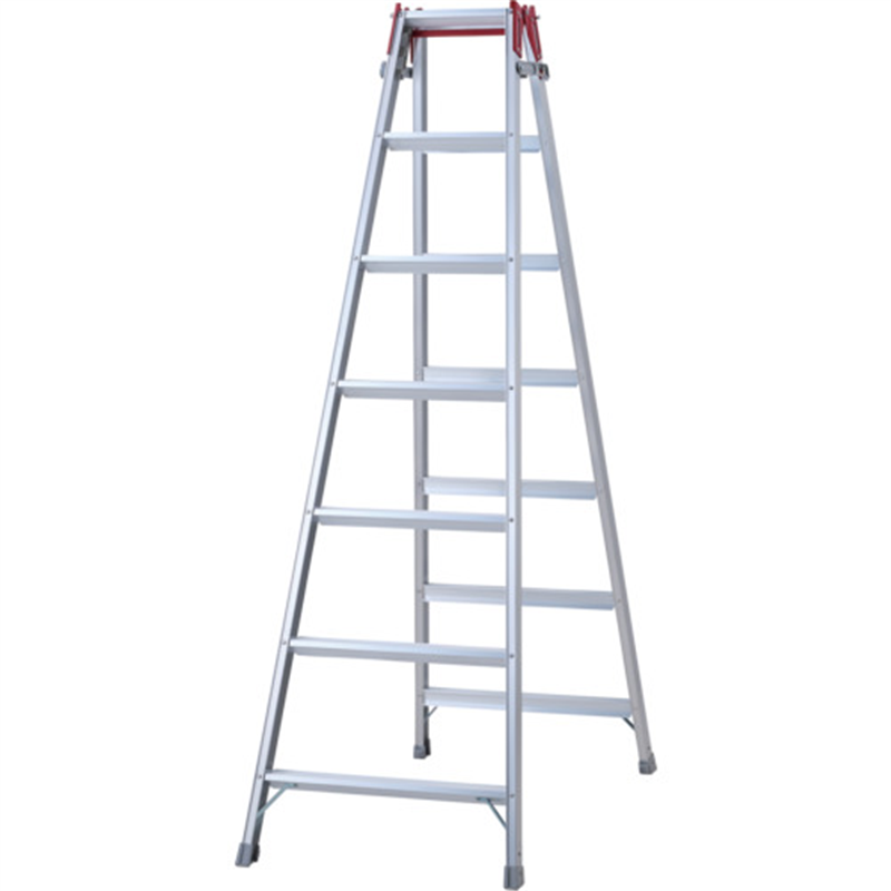 ハセガワ アルミはしご兼用脚立 ステップ幅広タイプ RSー21(10884) 1台(ご注文単位1台)【直送品】
