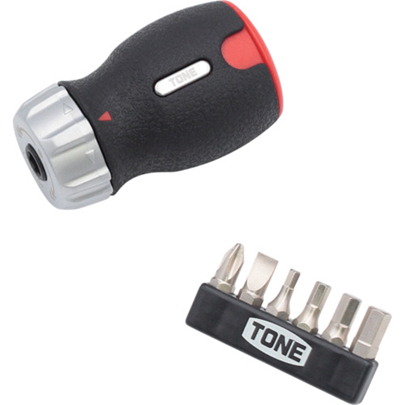 TONE マガジン付ラチェットスタビードライバーセット 1セット（ご注文単位1セット）【直送品】