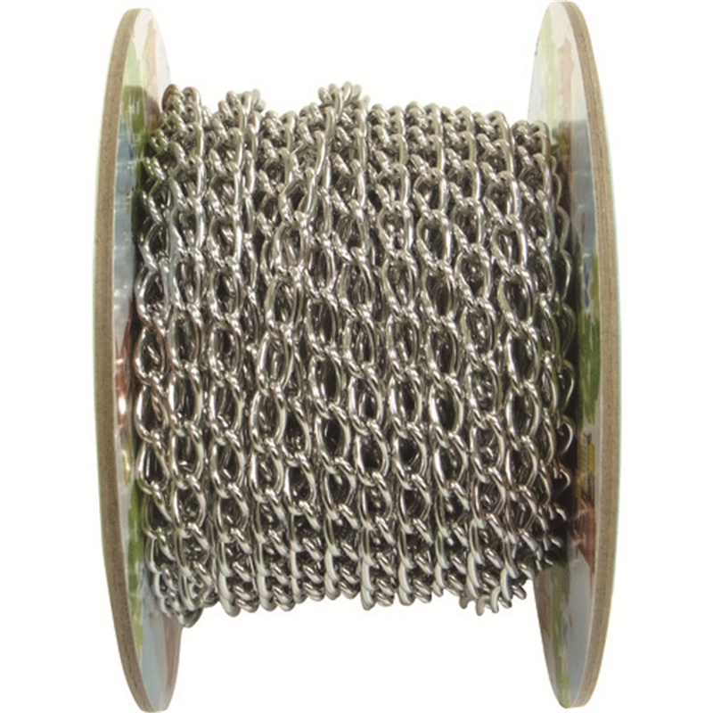 ニッサチェイン ステンレスマンテル 15m巻 1巻（ご注文単位1巻）【直送品】