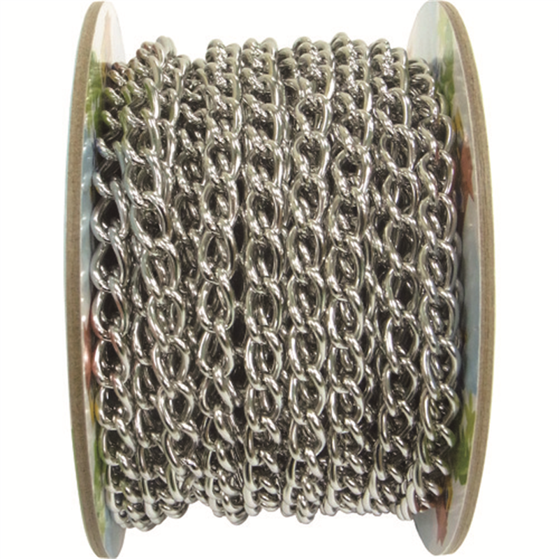 ニッサチェイン ステンレスマンテル 15m巻 1巻（ご注文単位1巻）【直送品】