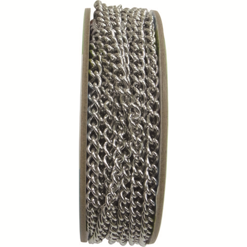 ニッサチェイン ステンレスSマンテル 15m巻 1巻（ご注文単位1巻）【直送品】