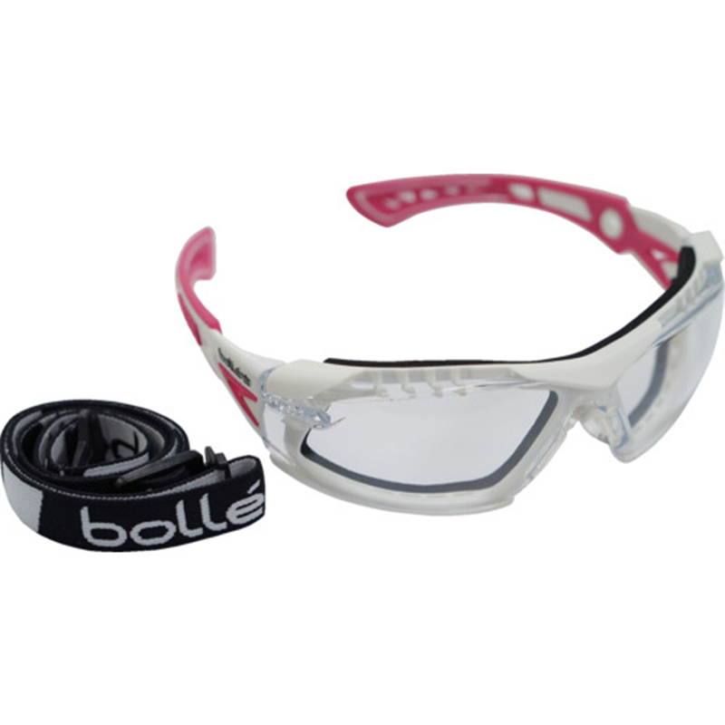 bolle 【防塵・切粉・花粉対策】RUSH+WHITEPINK JIS +WHITEGASKET 1セット（ご注文単位1セット）【直送品】