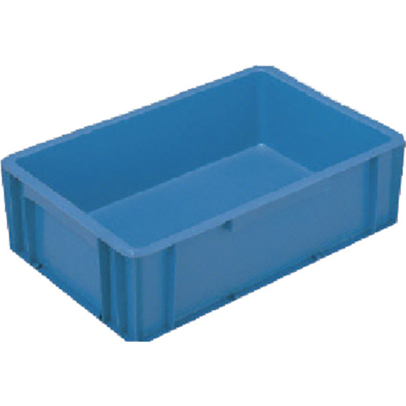ヒシ S型コンテナ W592×D384×H157 青 青 1個（ご注文単位1個）【直送品】