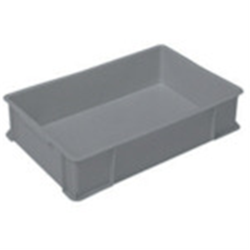 ヒシ S型コンテナ W700×D442×H154 グレー グレー 1個（ご注文単位1個）【直送品】