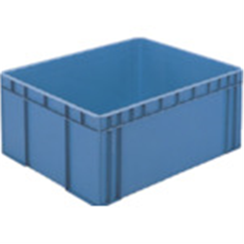 ヒシ S型コンテナ W690×D540×H300 青 青 1個（ご注文単位1個）【直送品】