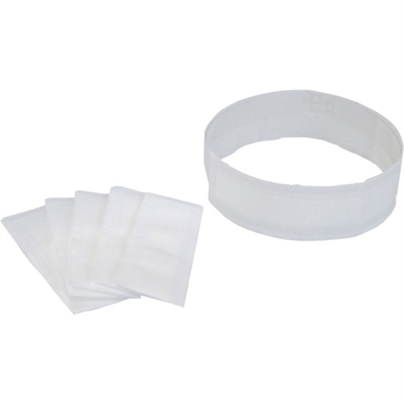 橋本 HC汗取りバンド ホワイト フリーサイズ 100枚入/箱 1箱（ご注文単位1箱）【直送品】