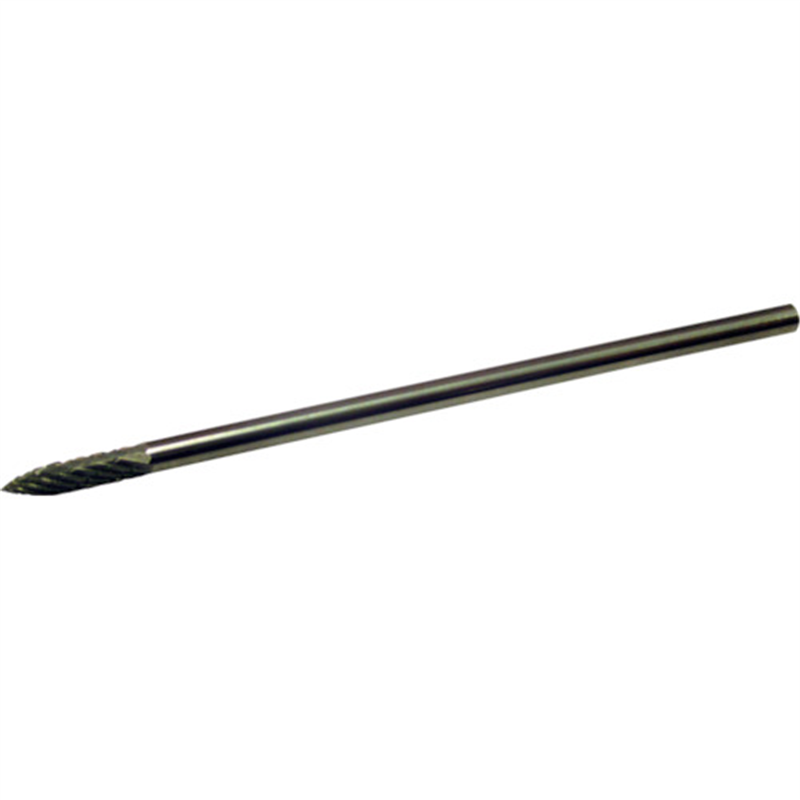 スーパー スーパー超硬バー ロングシャンク オール超硬 ポイント型(ダブルカット)刃径3.0mm 軸径3.0mm 全長75 1本（ご注文単位1本）【直送品】