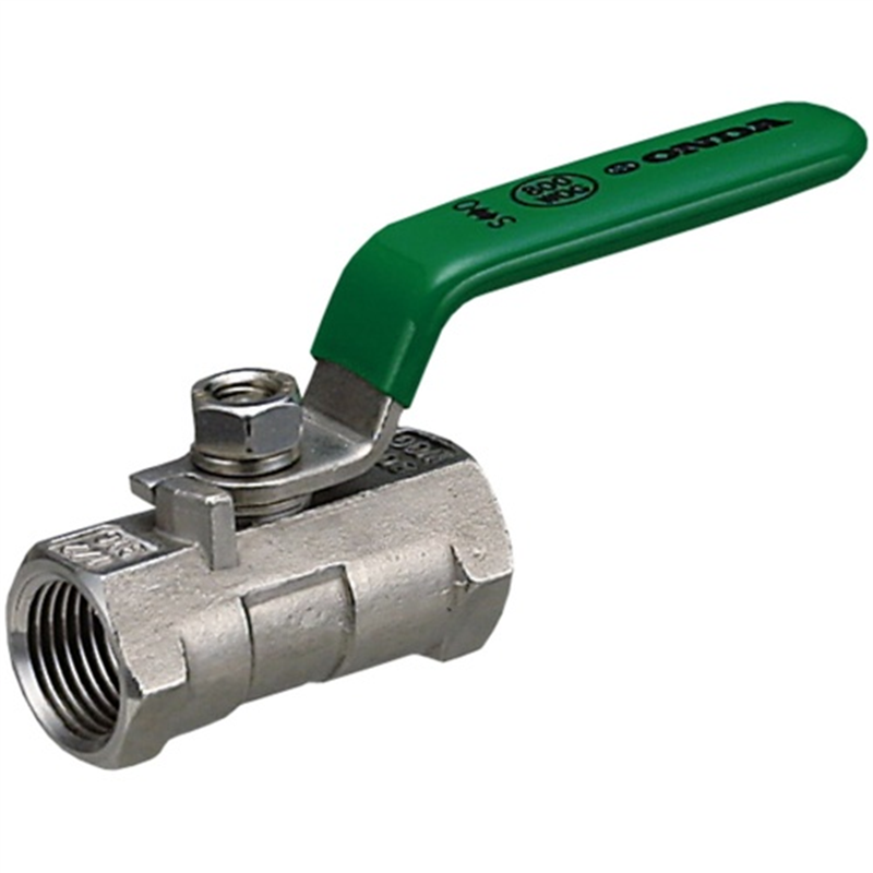 オンダ製作所 SBFS型 ボールバルブ Rc1/2×Rc1/4 レバーハンドル 1個（ご注文単位1個）【直送品】