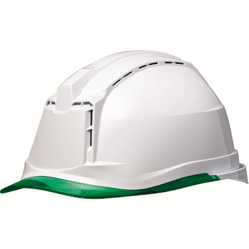 ミドリ安全 ハイスペックモデル SC-19PCLVRA3アルファ ホワイト/グリーン 1個（ご注文単位1個）【直送品】