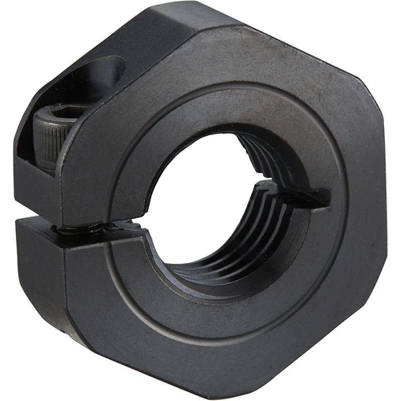 IWATA スリットカラー 六角内径ネジ 黒染め 1個（ご注文単位1個）【直送品】