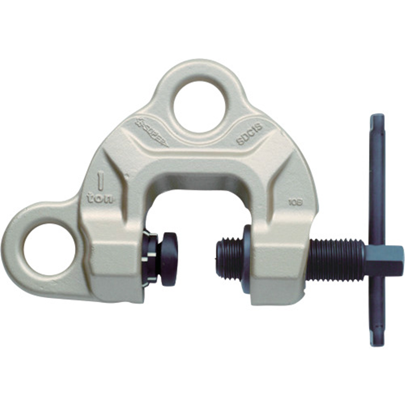 スーパー ねじ式クランプ スクリューカムクランプ(ダブル・アイ型)ツイストカム式 基本使用荷重0.5t(RFIDチップ搭載/S・M・A・Я・T管理アプリ対応) 1台（ご注文単位1台）【直送品】