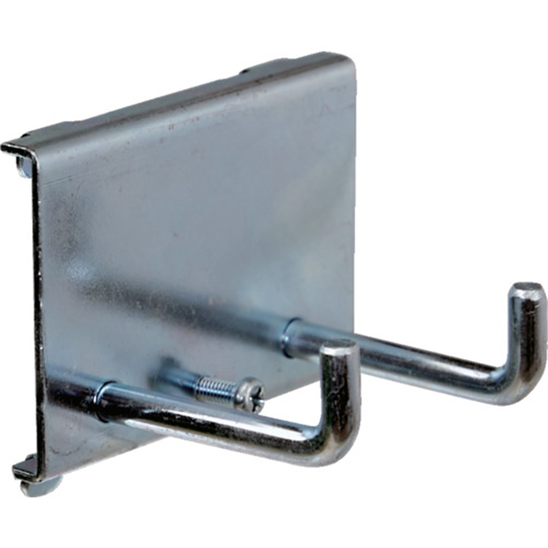 TRUSCO パンチングパネル用工具フック2本爪 1個（ご注文単位1個）【直送品】