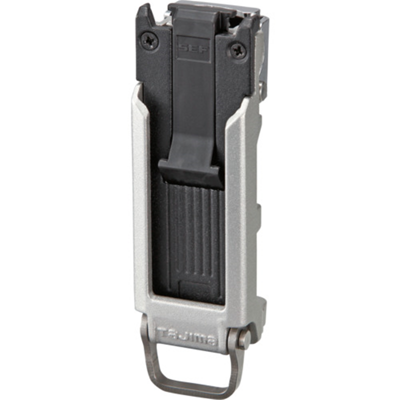 タジマ セフホルダー胴ベルト用 クリップ式 金属 スリム 1個（ご注文単位1個）【直送品】