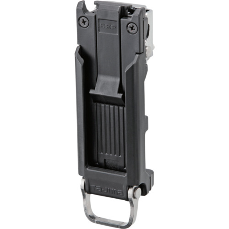 タジマ セフホルダー胴ベルト用 クリップ式 樹脂 スリム 1個（ご注文単位1個）【直送品】