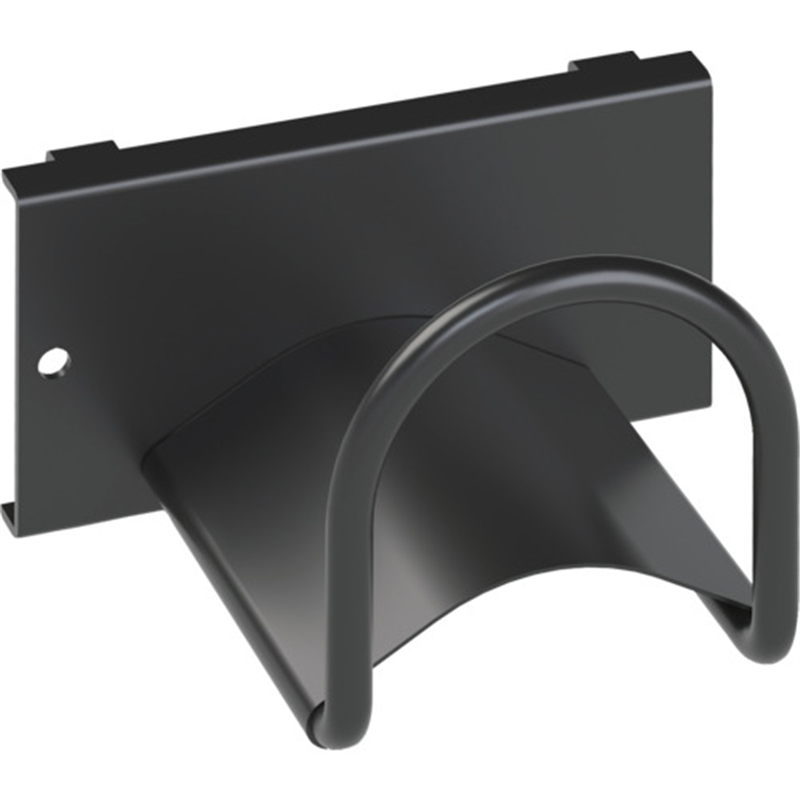 TRUSCO パンチングパネル用ホースフック 黒 1個（ご注文単位1個）【直送品】