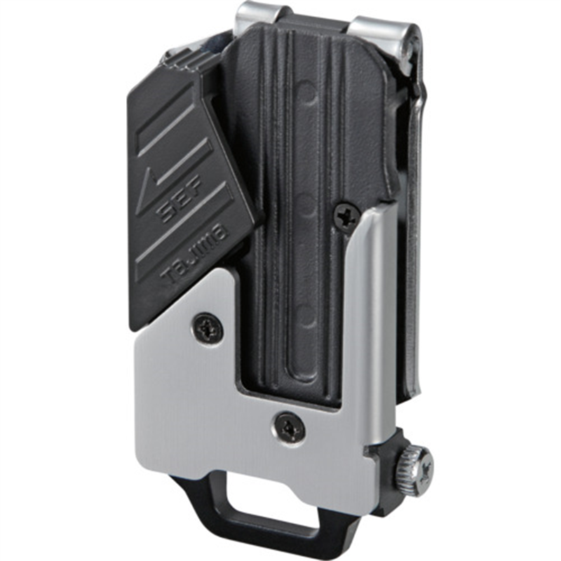 タジマ セフホルダー胴ベルト用 金属 左用 1個（ご注文単位1個）【直送品】