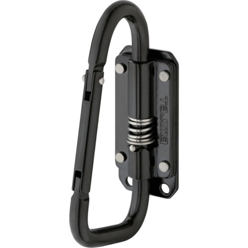 タジマ セフ工具ホルダースチール スリムカラビナ大 折りたたみ 1個（ご注文単位1個）【直送品】