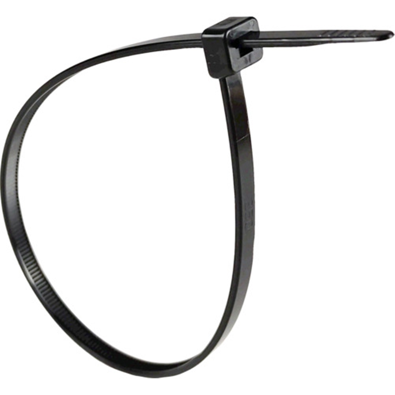 SG スタンダードタイ(耐候・耐熱タイプ)SG-250W(100本入り)黒 1袋（ご注文単位1袋）【直送品】