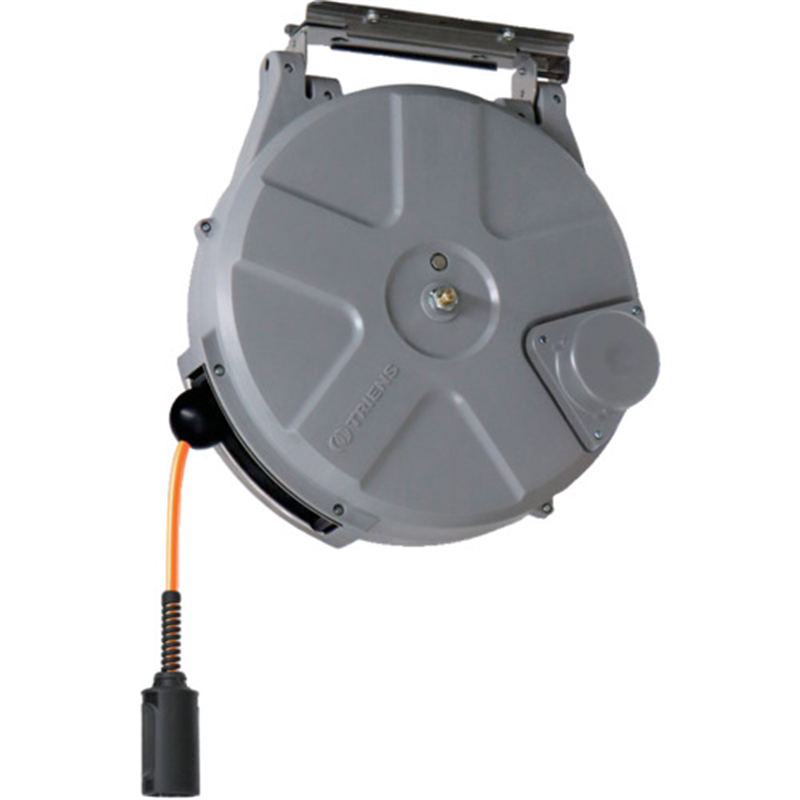 TRIENS スローモーションエアホースリール 内径8mm×10m 1台（ご注文単位1台）【直送品】