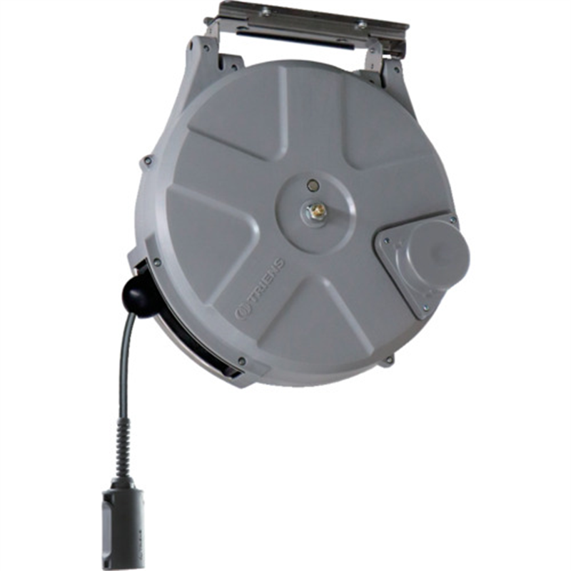 TRIENS スローモーション耐火花性ソフトホースリール 内径8.0mm×15m 1台（ご注文単位1台）【直送品】