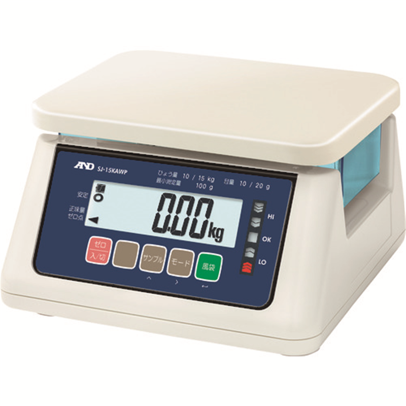 A&D A&D 取引証明用 防塵・防水はかり SJ-15KAWP 1台（ご注文単位1台）【直送品】