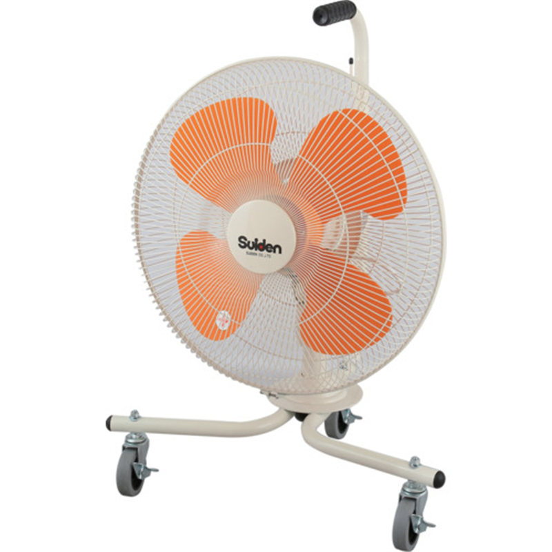 Suiden 移動式キャスター扇 単相100V 首振り式 全閉式モーター 1台（ご注文単位1台）【直送品】