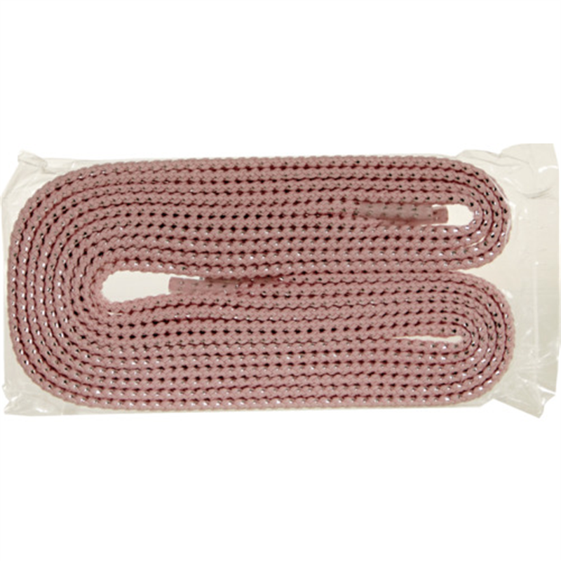 TRUSCO 一発判明カラフル靴ひも 120cm ピンク(シルバーラメ) 1組（ご注文単位1組）【直送品】