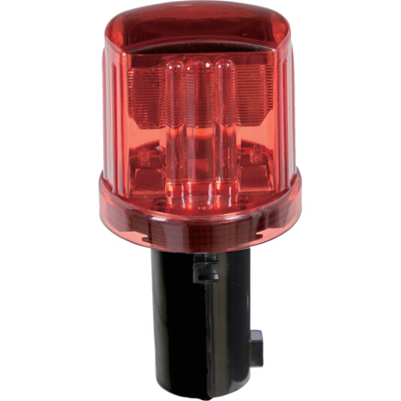 TRUSCO ソーラー工事灯カバー赤・赤色 1個（ご注文単位1個）【直送品】