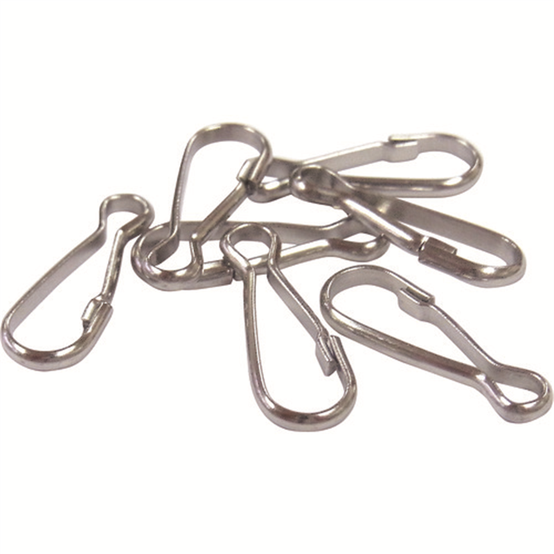 ニッサチェイン ステンレス甲丸スナップ (500個入) 1箱（ご注文単位1箱）【直送品】