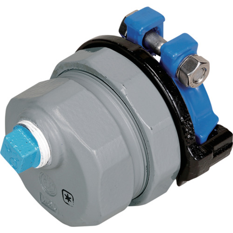 SKカワニシ 高密度ポリエチレン管用継手 SKXパイプエンド プラグ付 ISO-P50 1個(ご注文単位1個)【直送品】