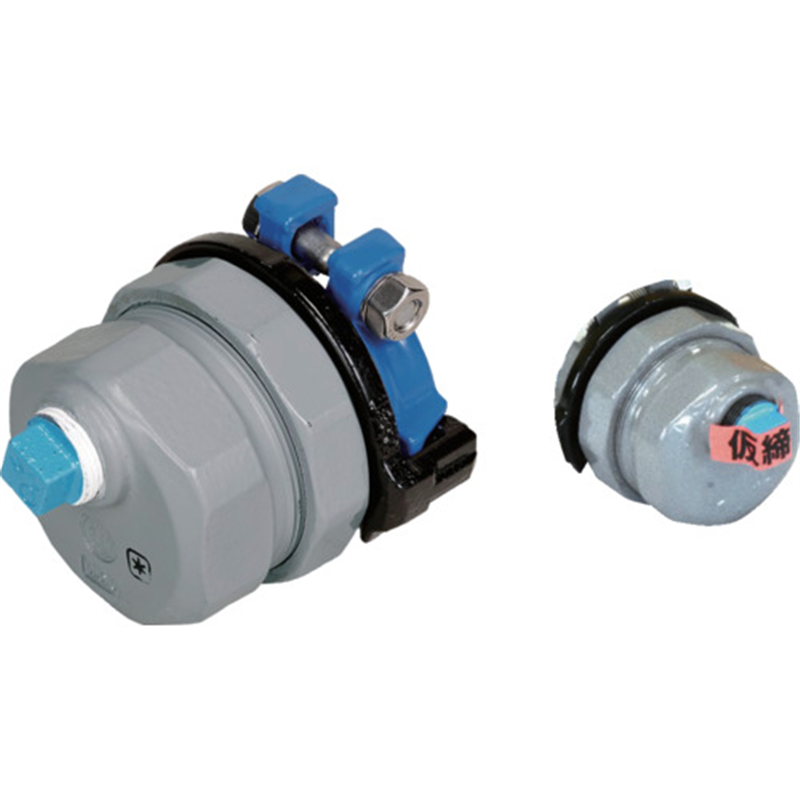 SKカワニシ 高密度ポリエチレン管用継手 SKXパイプエンド ISO-P50プラグ仮締 1個(ご注文単位1個)【直送品】