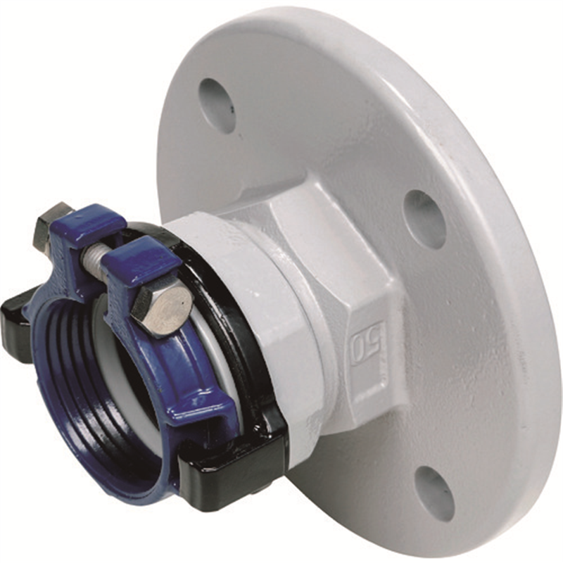 SKカワニシ 塩ビ管用継手 SKXフランジ付ソケット(メーター用)V50 1個(ご注文単位1個)【直送品】