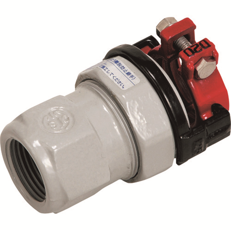 SKカワニシ 内外面被覆鋼管用継手 SKXめねじ付ソケットD15 1個（ご注文単位1個）【直送品】