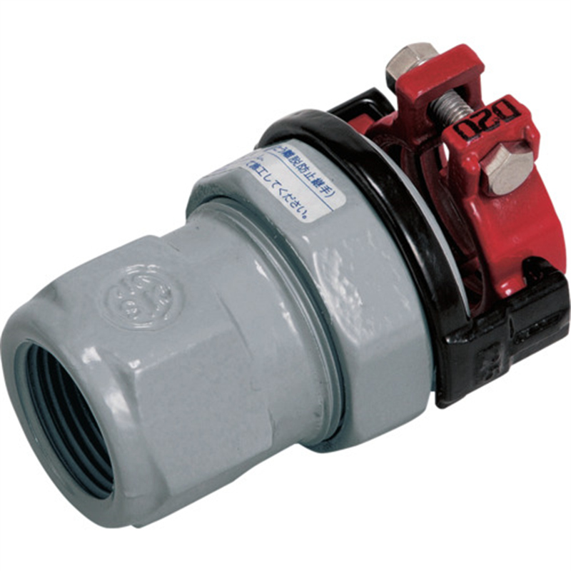 SKカワニシ 内外面被覆鋼管用継手 SKXめねじ付ソケット D40 1個（ご注文単位1個）【直送品】