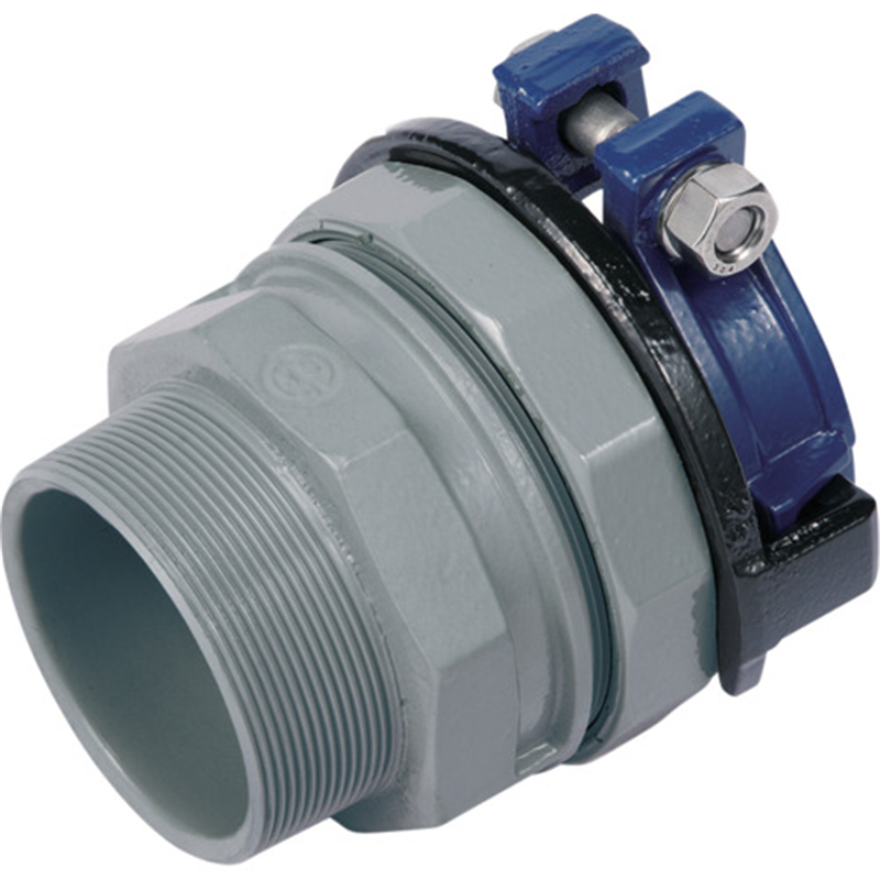 SKカワニシ 塩ビ管用継手 SKXおねじ付ソケット V100 1個（ご注文単位1個）【直送品】