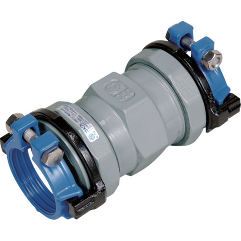 SKカワニシ 高密度ポリエチレン管用継手 SKXソケット ISO-P50 1個（ご注文単位1個）【直送品】