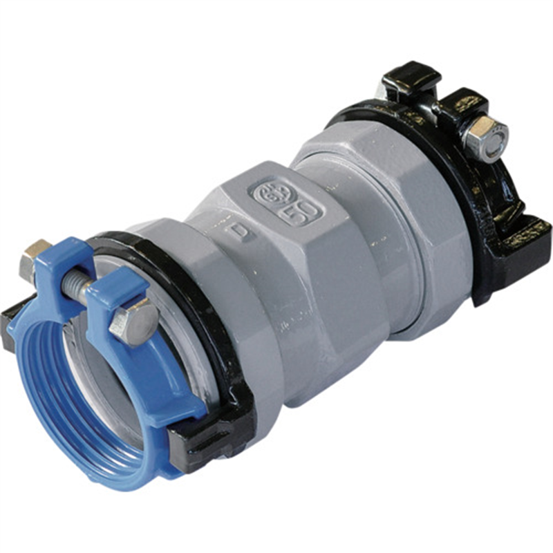 SKカワニシ 高密度ポリエチレン管×鋼管用異種管継手 SKXソケット ISO-P50×50 1個（ご注文単位1個）【直送品】