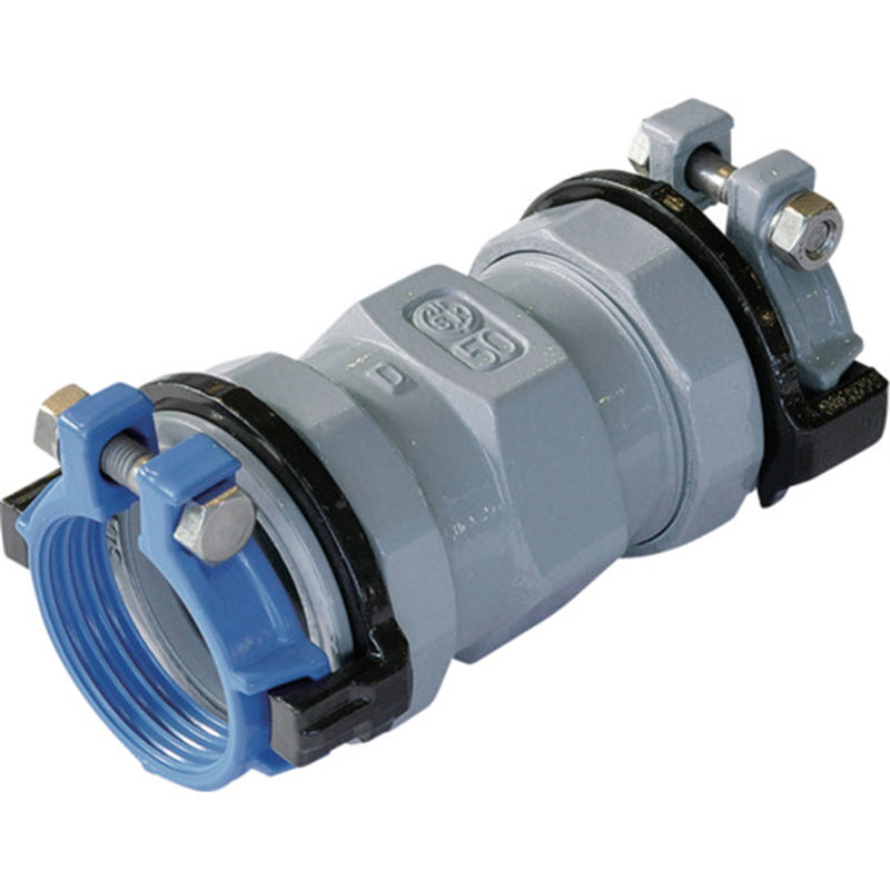 SKカワニシ 高密度ポリエチレン管×ポリエチレン管用異種管継手 SKXソケット ISO-P50×P50 1個(ご注文単位1個)【直送品】