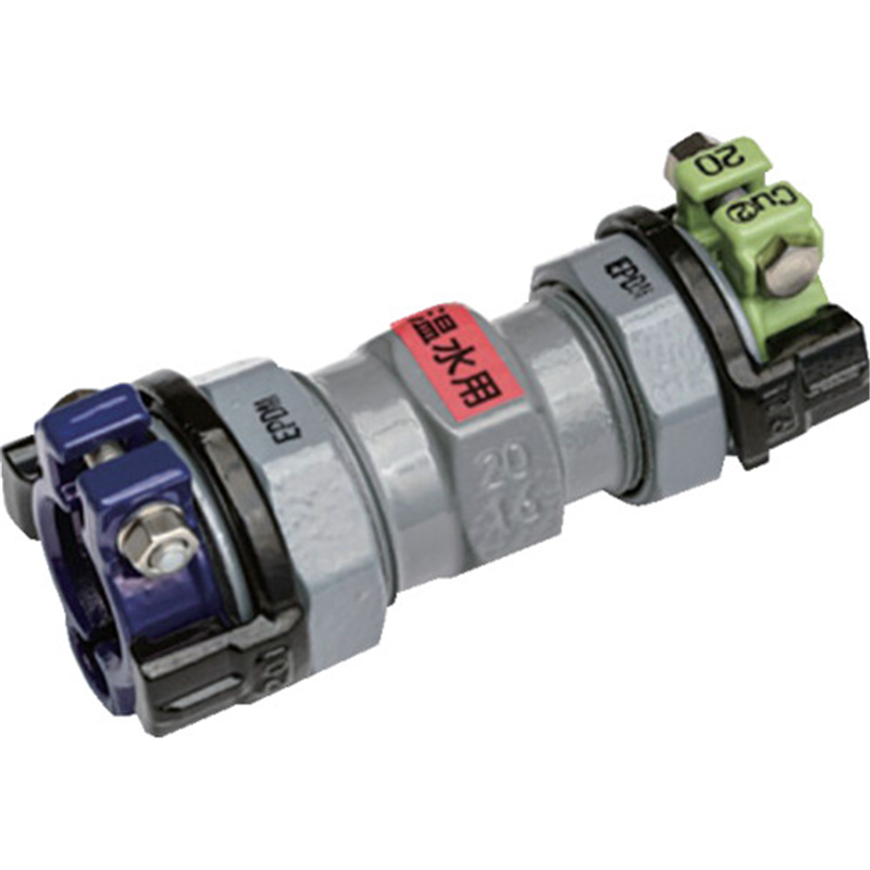 SKカワニシ 塩ビ管×銅管2形用異種管継手 SKXソケット V25×Cu(2)25(温水用) 1個（ご注文単位1個）【直送品】